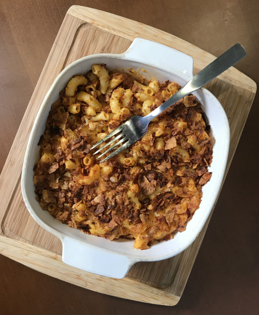 Crunchie Munchie Cannabis Infused Mac and Cheese