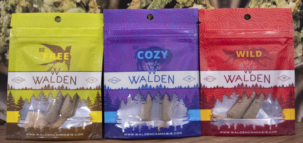 Walden Pre-rolled Joints in Bags