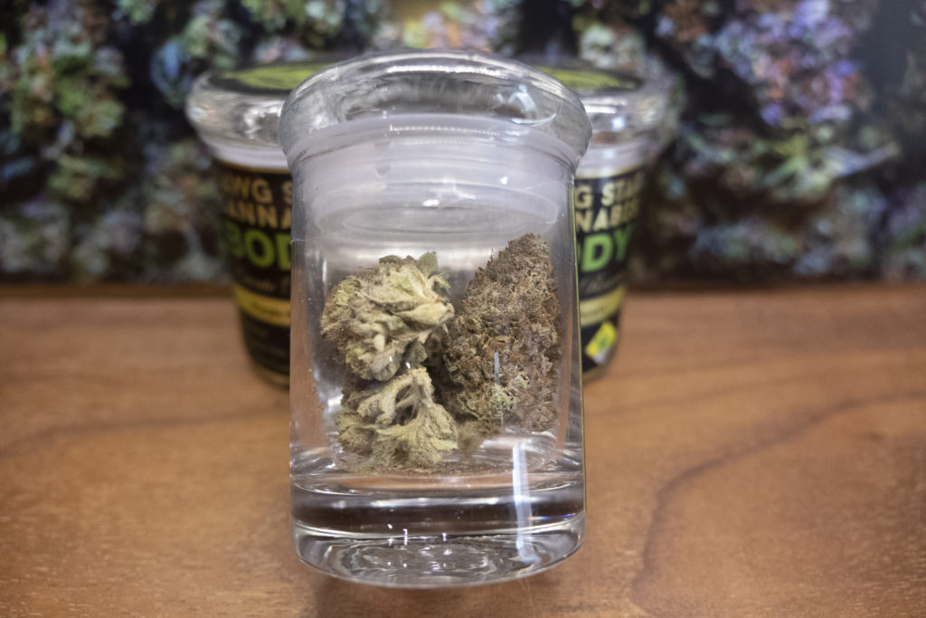 Dawg Star Cannabis Flower in Jar