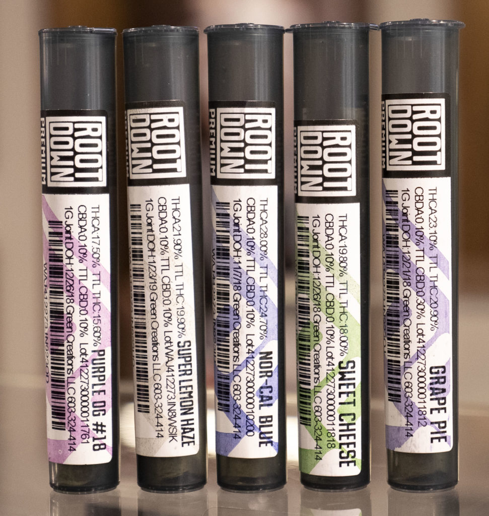 Root Down Pre-rolled Joint Tubes