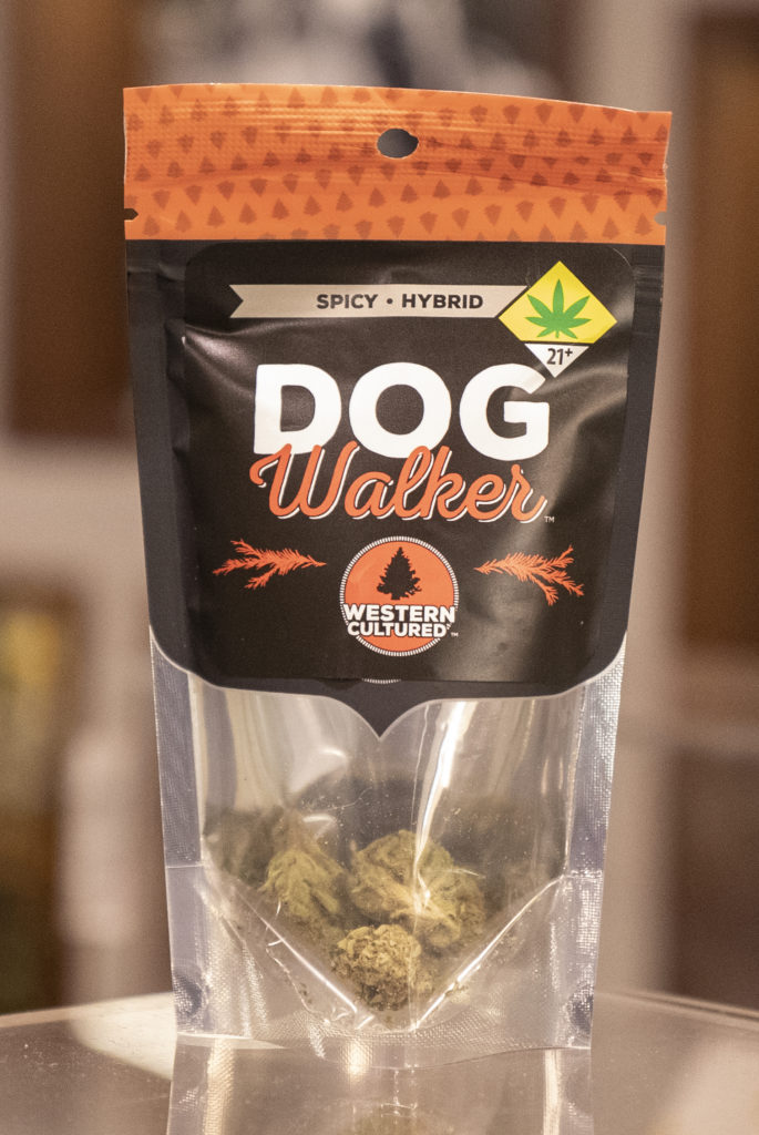 Dog Walker OG 1 Gram Bag by Western Cultured Cannabis