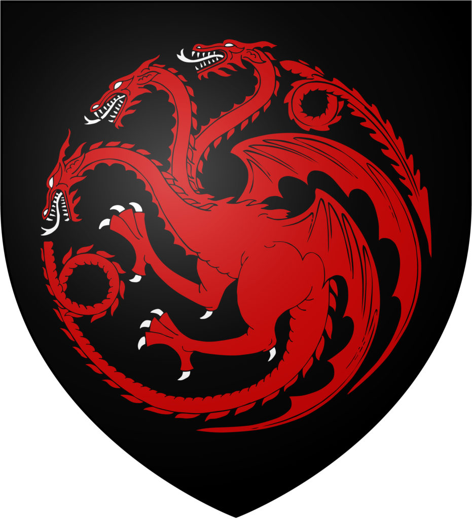 Game of Thrones House Targaryen Sigil