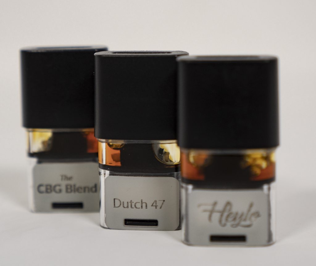 Cinder Heylo cannabis concentrate pods
