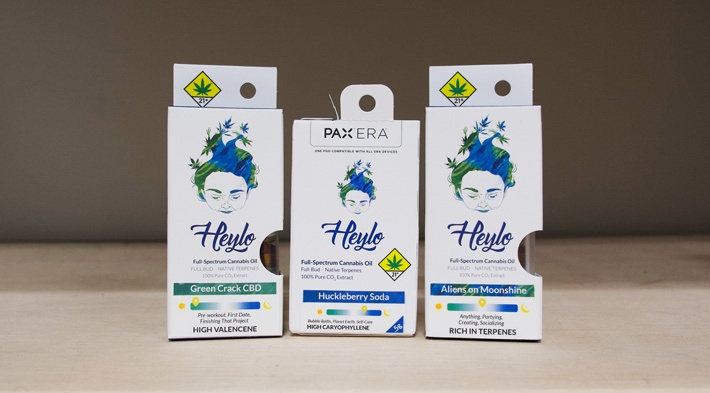 Heylo Carbon Dioxide Cannabis Cartridges