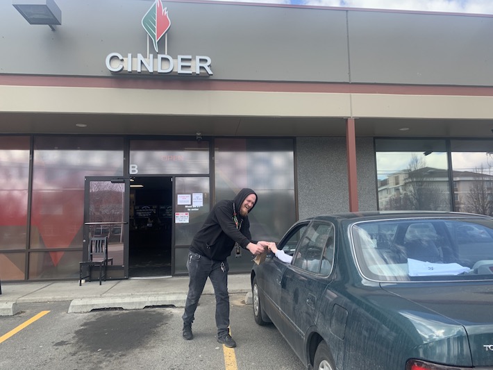 Curbside Cannabis Pickup Available Now at Cinder