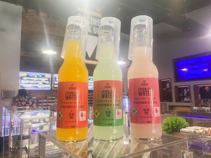 Utopia Cannabis Infused Sparkling Water