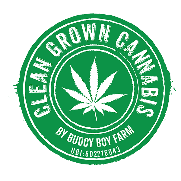 Clean Grow Cannabis Buddy Boy Farm Stamp