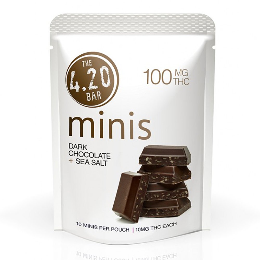 The 4.20 Bar Minis THC Infused Chocolate