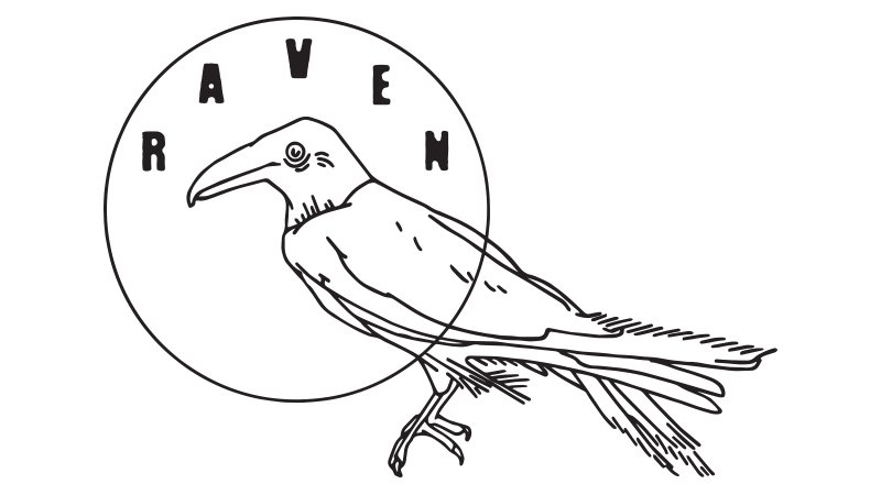 Raven Grass Cannabis Logo