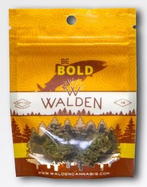 Orange Bag of Walden Cannabis Flower