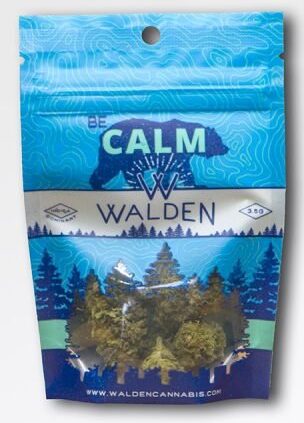 Blue Bag of Walden Cannabis Flower