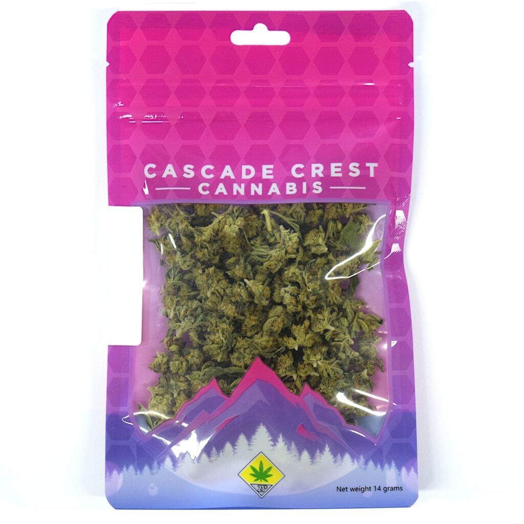Cascade Crest Cannabis Flower in Bag