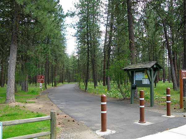 Centennial Trail Entrance Spokane