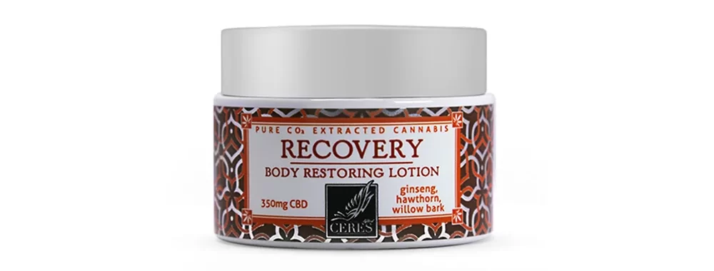 Ceres CBD Recovery Lotion