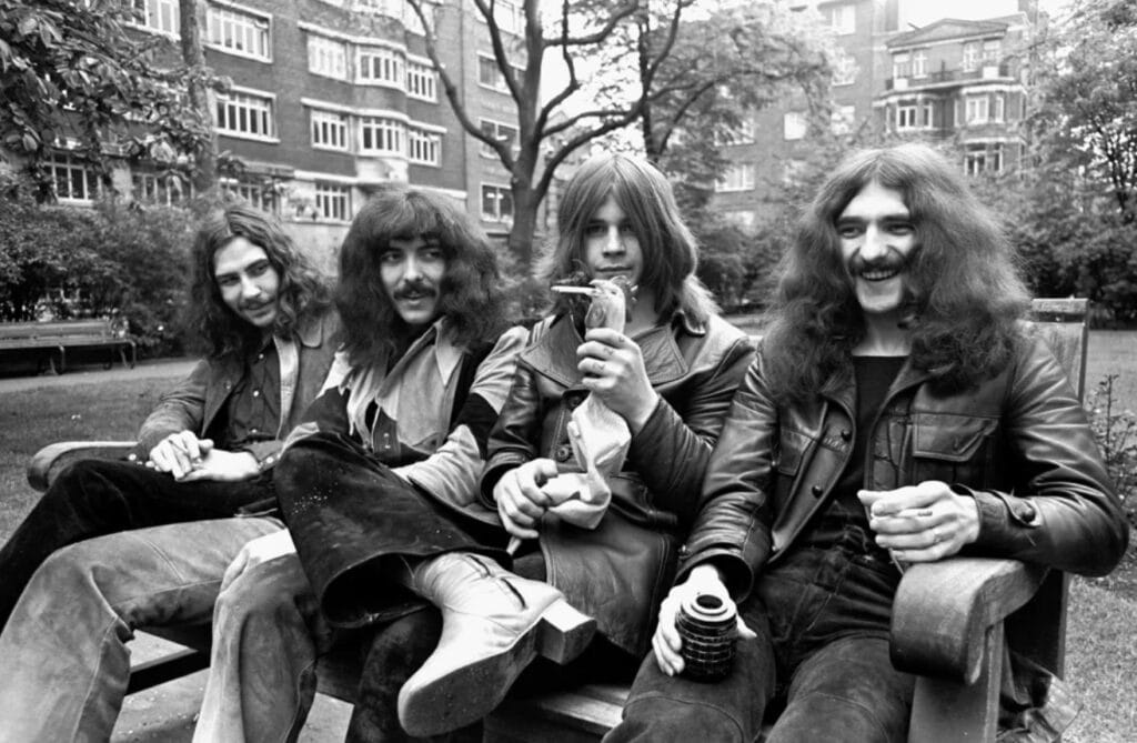 Black Sabbath Smoking Weed in 1970
