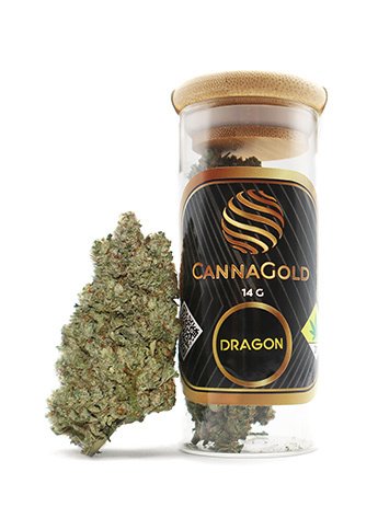 Dragon by Canna Gold Jar of Cannabis Flower