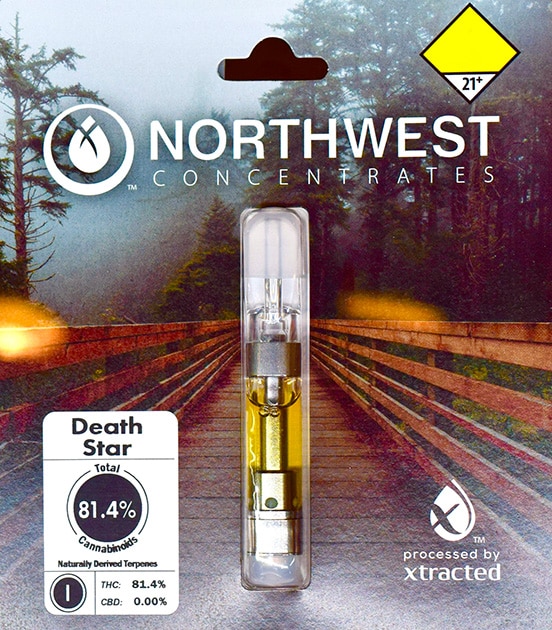 Northwest Cannabis Concentrates Vape Cartridge