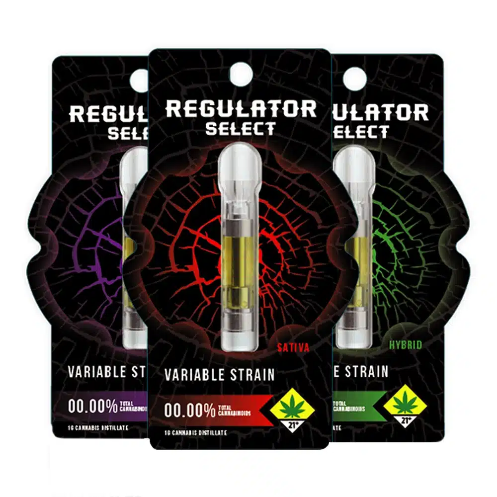 Regulator Vape Cartridge Cannabis Extract