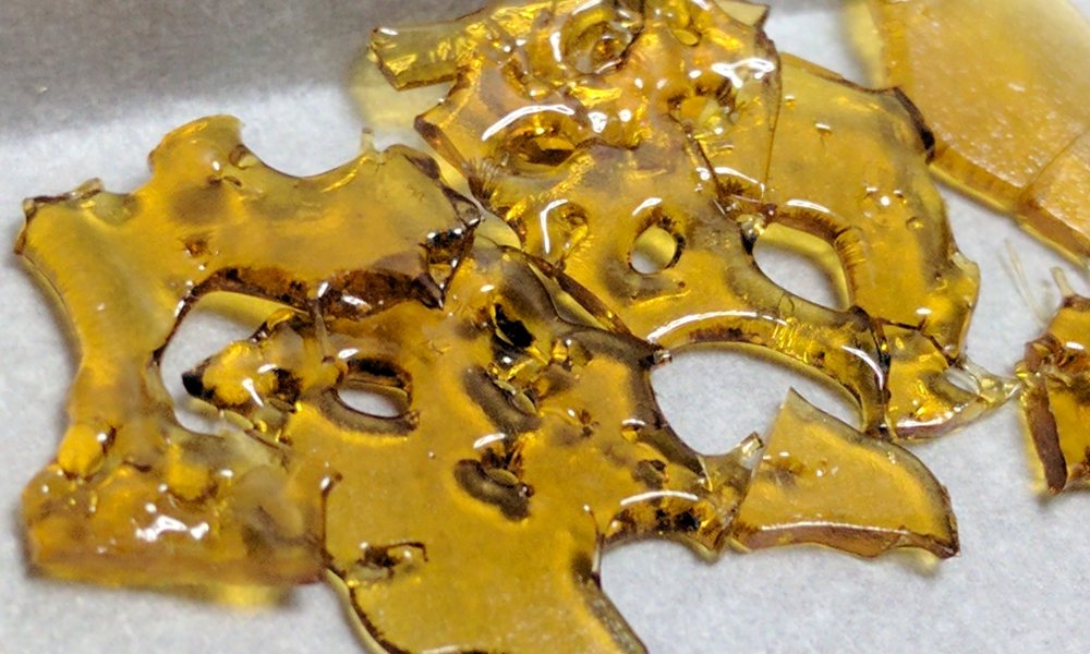 Cannabis Concentrate BHO Shatter