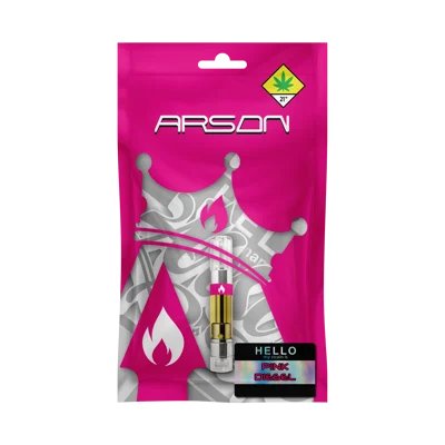 MFUSED Arson Pink Diesel Cannabis Distillate Cartridge