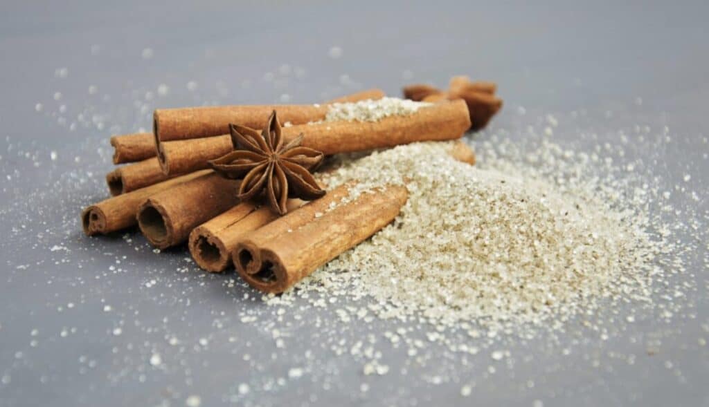 Sugar Cinnamon Sticks and Star Anise to Represent Cannabis Edibles