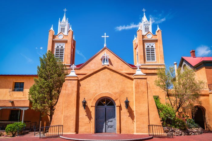 San Felipe de Neri Church in Albuquerque New Mexico