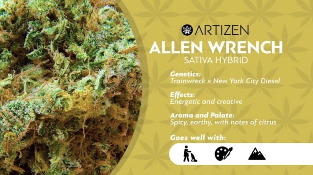 Artizen Allen Wrench Cannabis strain