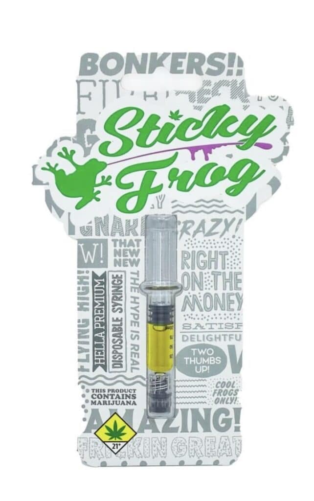 Sticky Frog Phat Panda Distillate Cannabis Syringe