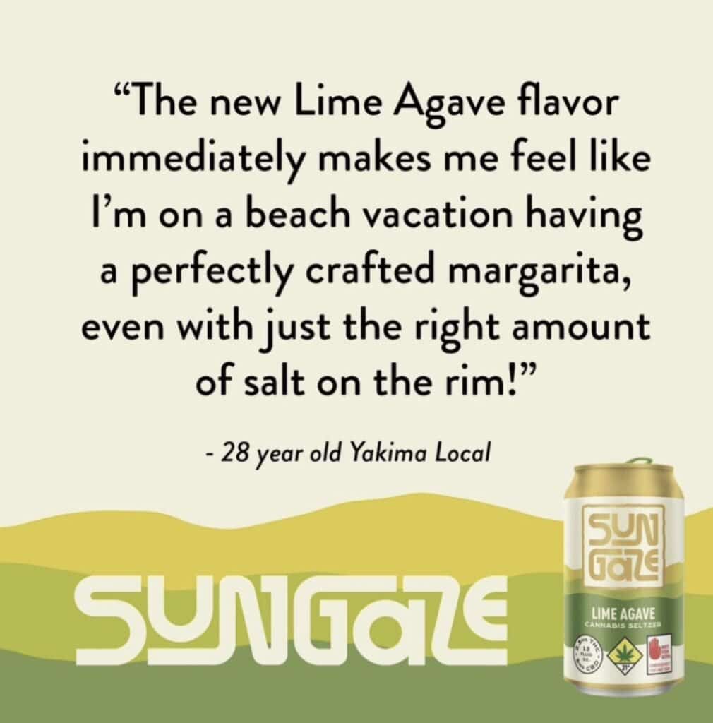 Sun Gaze Lime Agave Seltzer