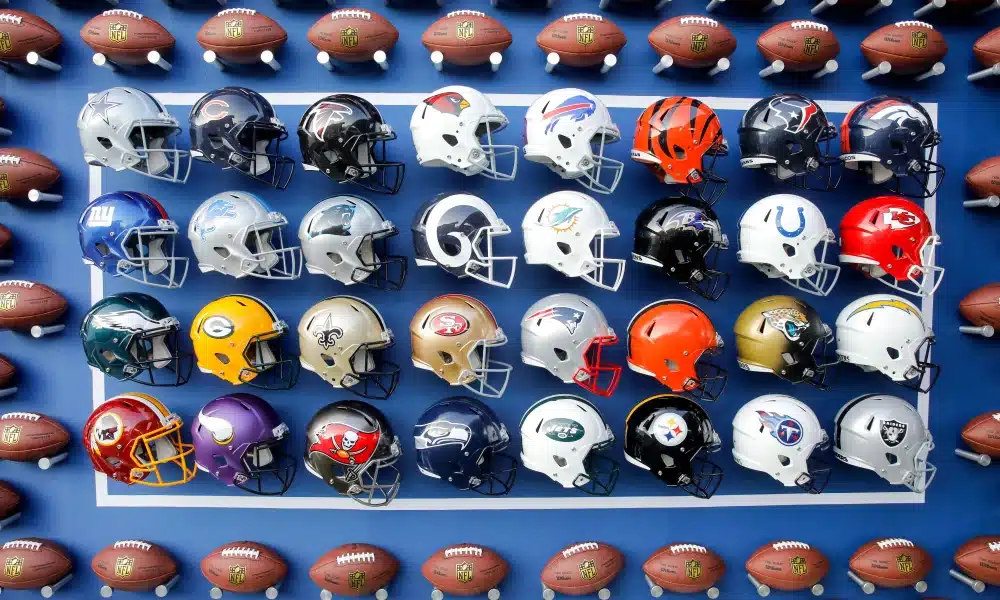 NFL Superbowl Football Helmets