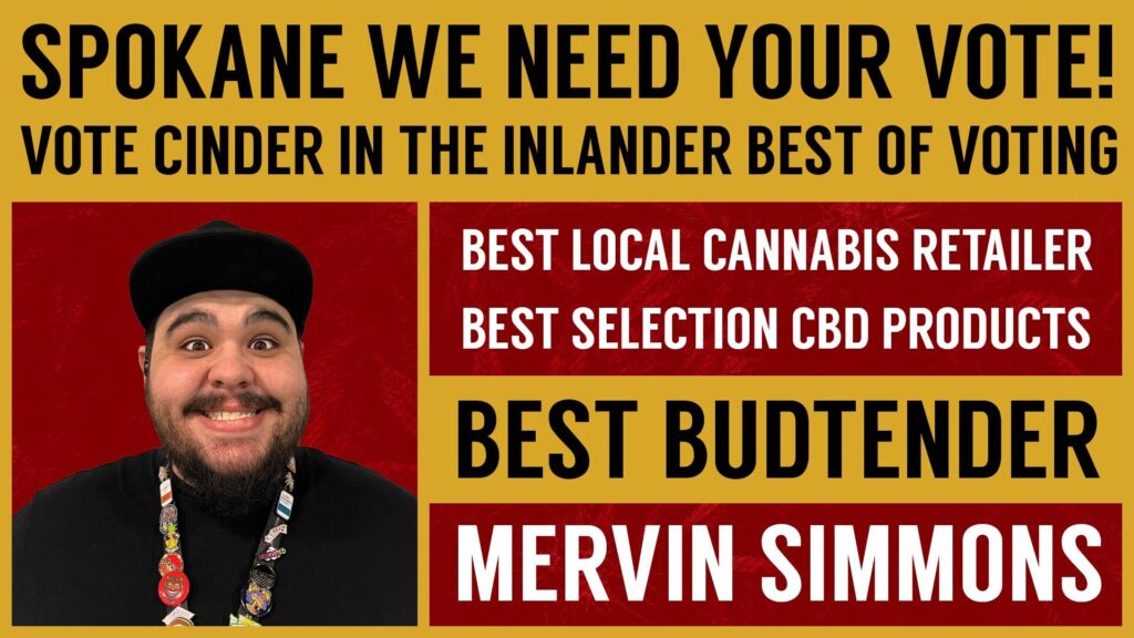 Inlander Vote Banner with Picture of Mervin Simmons