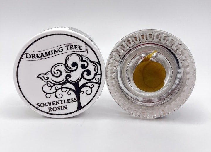 Dreaming Trees Cannabis Solventless Hash Rosin Extract