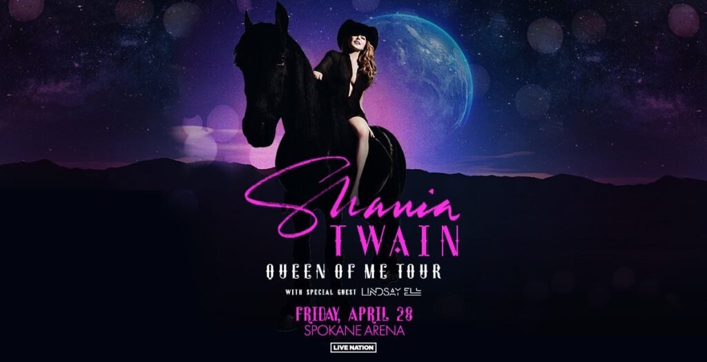 Shania Twain Queen of Me Tour at the Spokane Arena