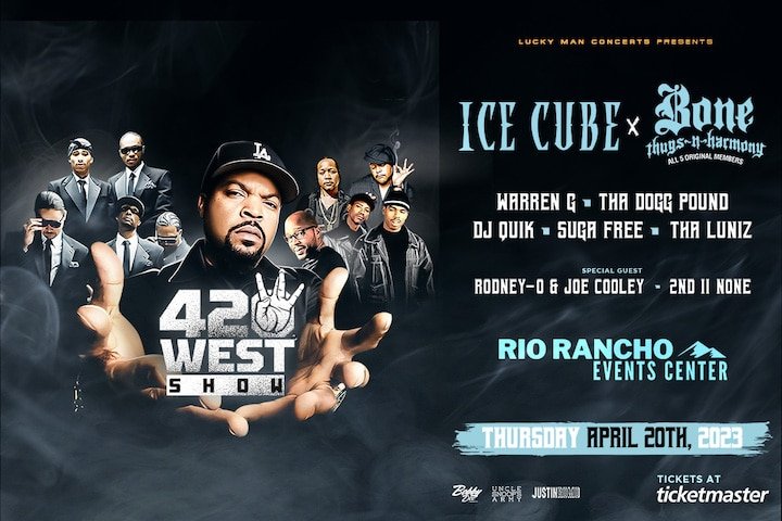420 West Show Albuquerque Ice Cube Bone Thugs N Harmony
