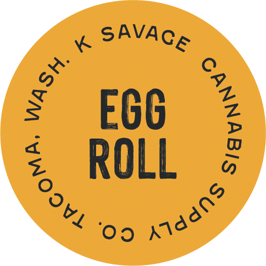 Egg Roll Cannabis Strain from K-Savage Supply Co.