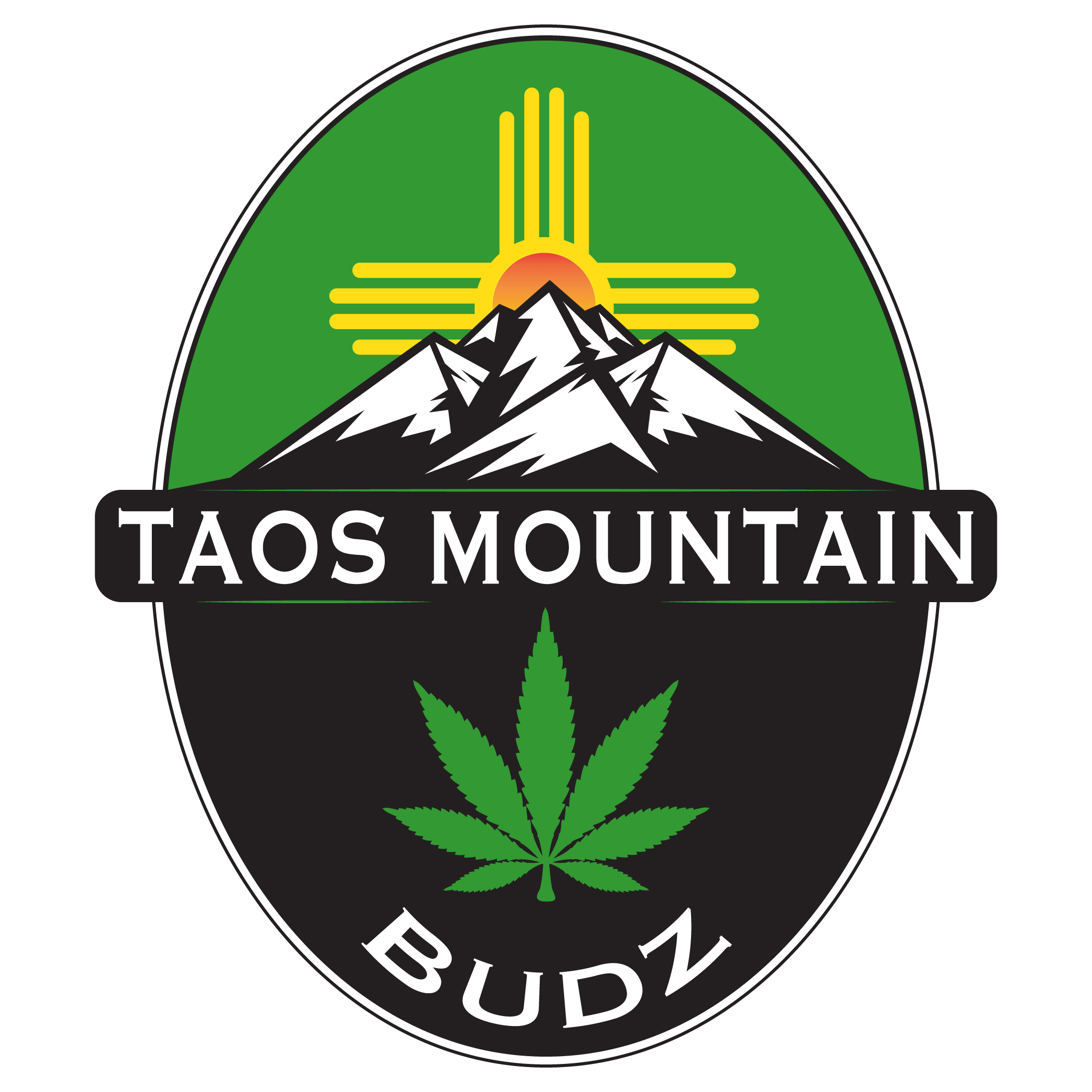 Taos Mountain Budz Logo ABQ Albuquerque New Mexico NM