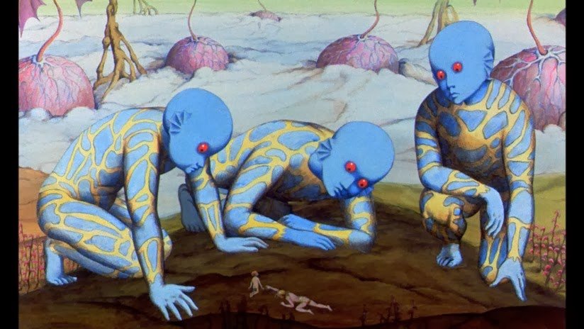 Scene from the film Fantastic Planet