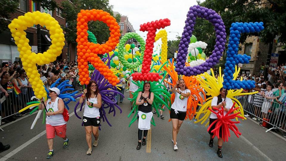 Spokane Pride Parade Celebrating the Gay Queer LGBTQIA+ Community