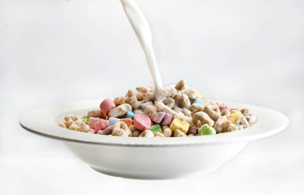 Bowl of Cereal to Represent the Strain Cereal Milk