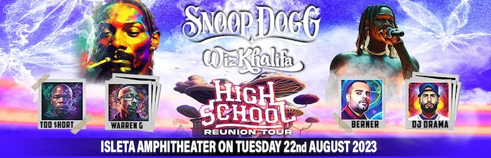 Snoop Dogg and Wiz Khalifa Tour Poster