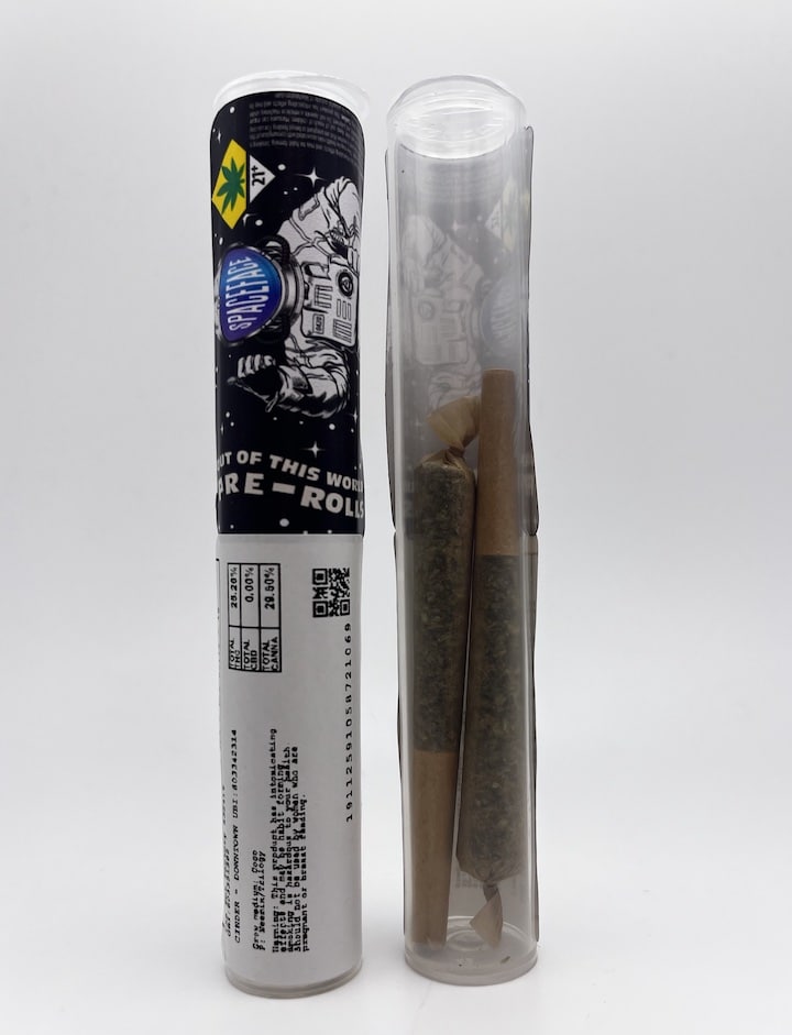 Space Face Pre-roll 2pk