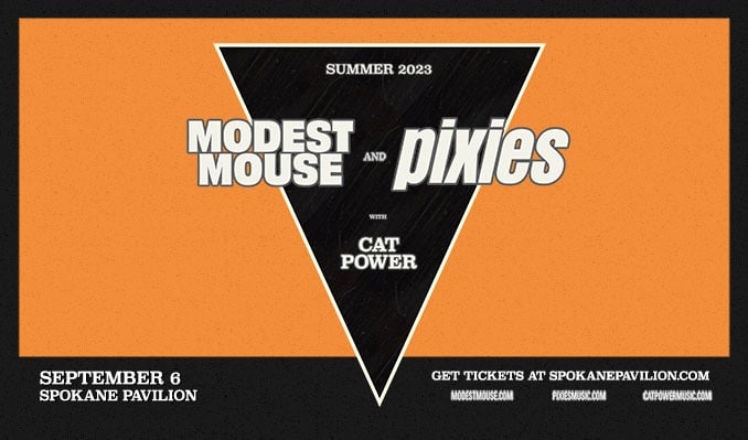 Modest Mouse and Pixies Summer Concert Poster
