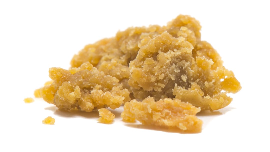 Cannabis Concentrate Extract Crumble Consistency