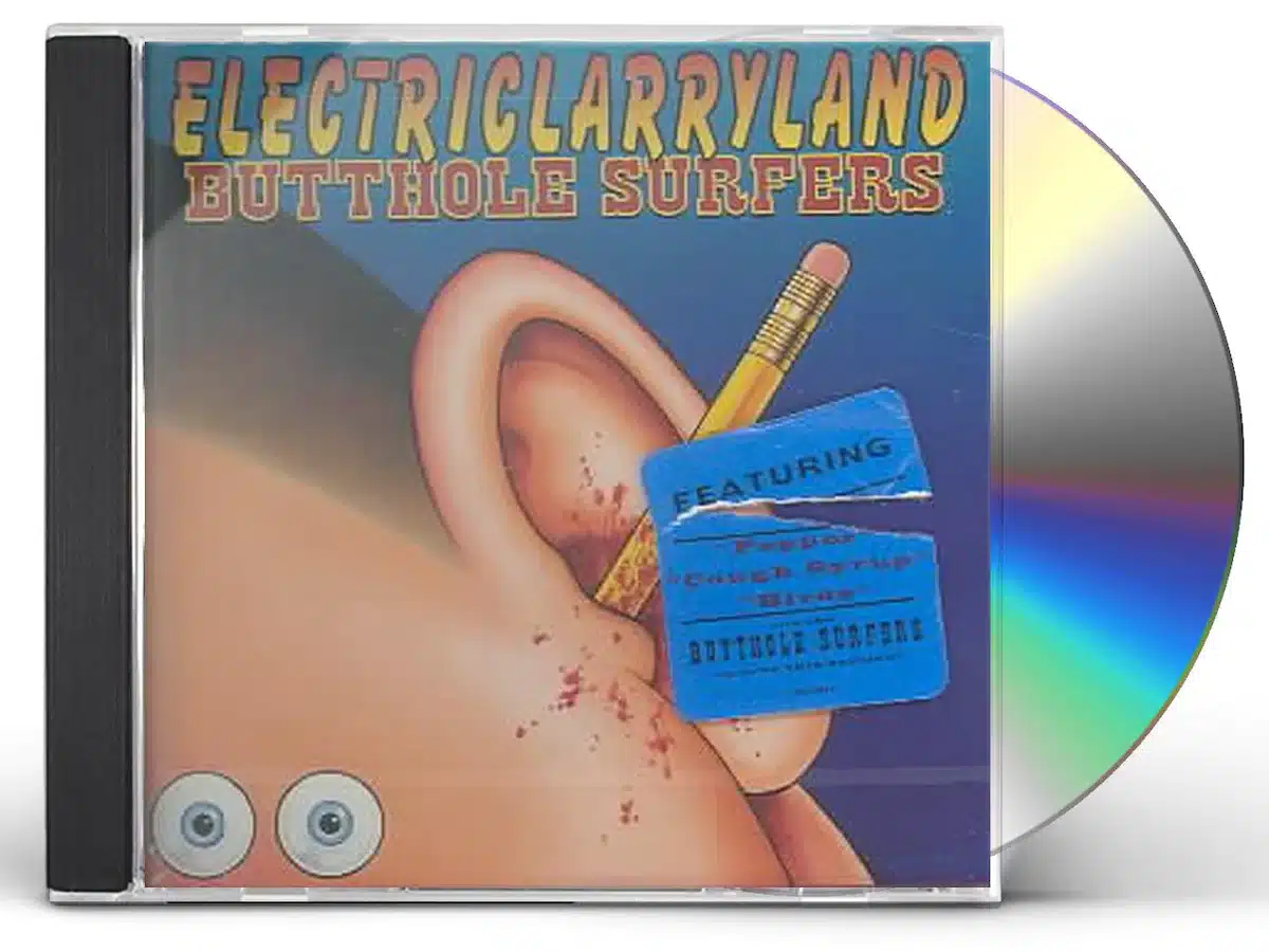 Electric Larry Land CD by The Butthole Surfer's to Represent Weed Strains That Start With E
