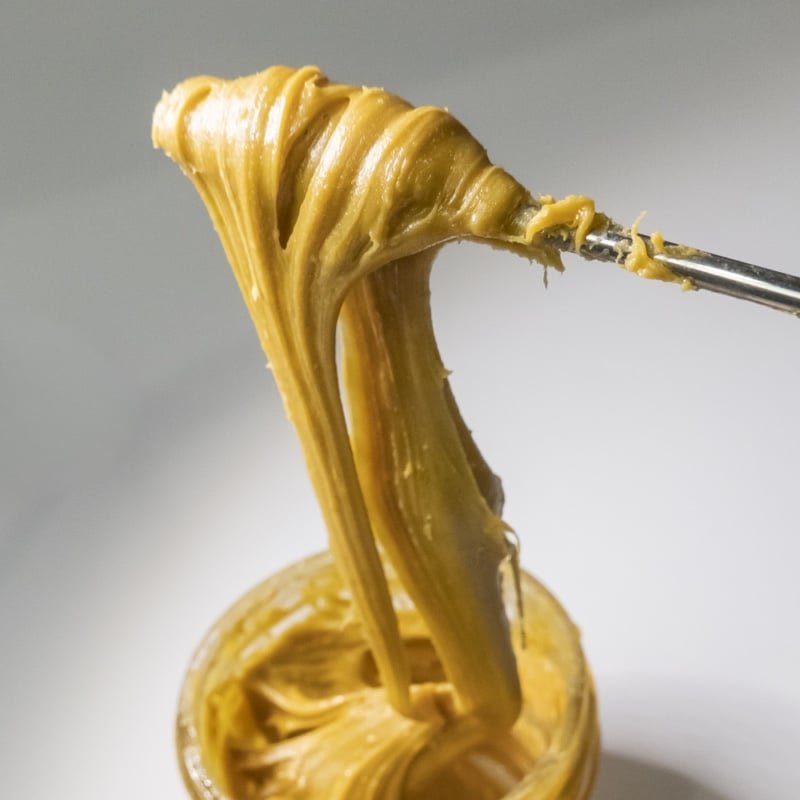 Cannabis Concentrate Extract Budder Consistency