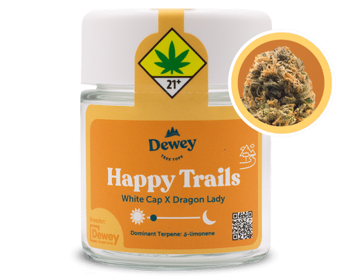 Happy Trails Strain from Dewey Cannabis