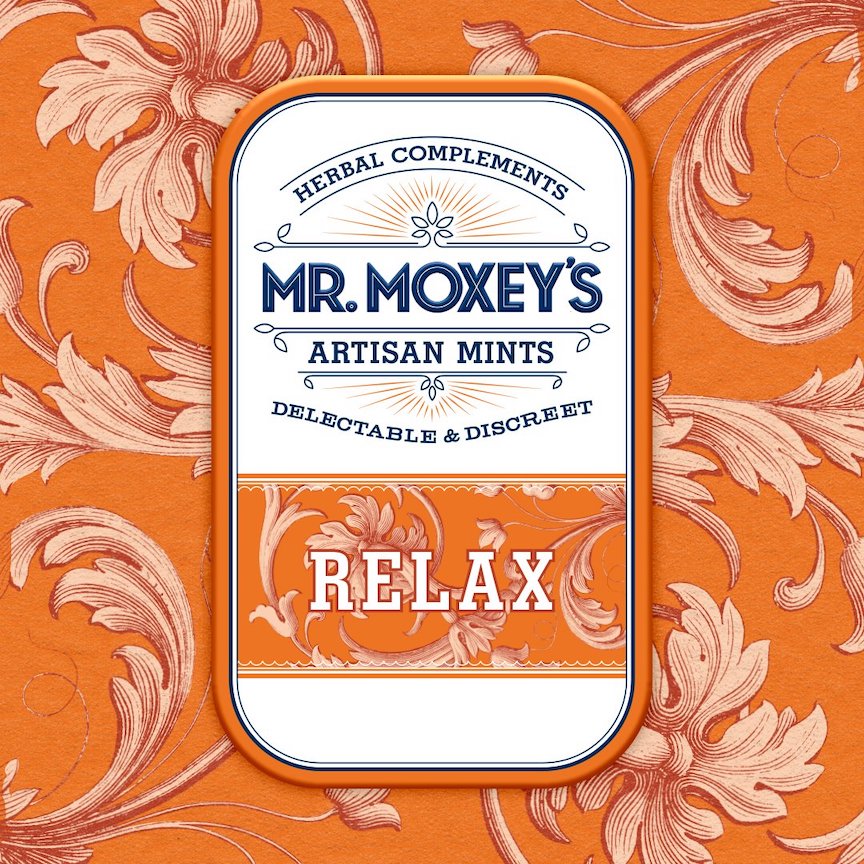 Mr.Moxey's Mints Relax Cinnamon