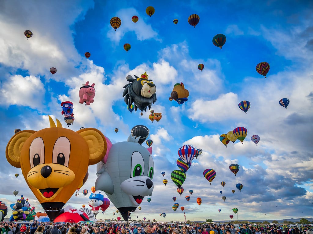 The Albuquerque International Balloon Fiesta Special Shape Rodeo