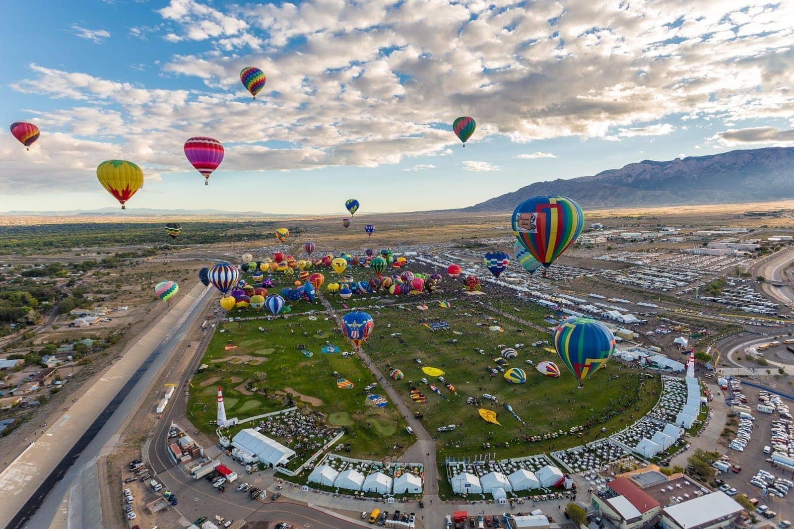 Balloon Fiesta Park in Albuquerque New Mexico