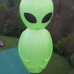 Alien Special Shape Hot Air Balloon at The Albuquerque International Balloon Fiesta